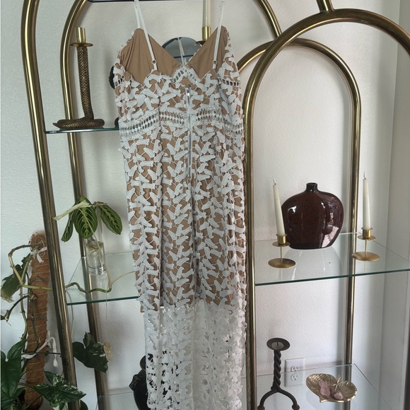 Petal & Pup Cream and White Lace Dress - Picture 3 of 5